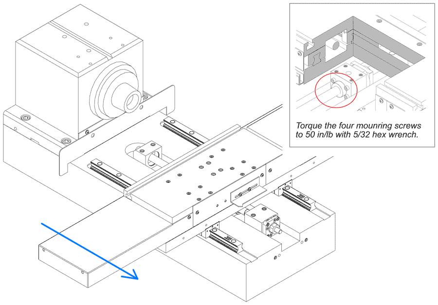 Image of Support Unit (Thrust Bearing) Replacement