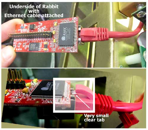 Image of Ethernet Rabbit Model Removed