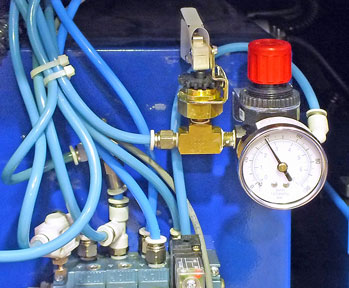 Collet Clamp Pressure Switch on OmniTurn GT-75