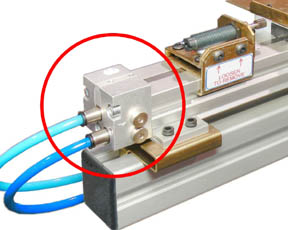RM rodless cylinder endcap
