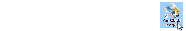 Image of Win32DiskImage shortcut
